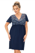  Naktinė suknelė Plus Size model 215550 Donna 