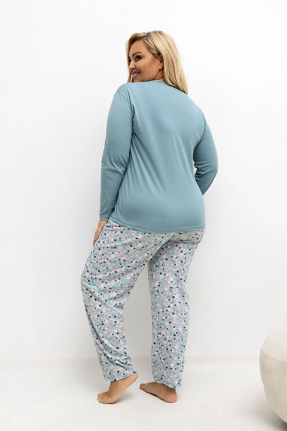  Pižama Plus Size model 221183 Forever Pink 