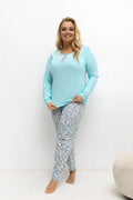  Pižama Plus Size model 221184 Forever Pink 