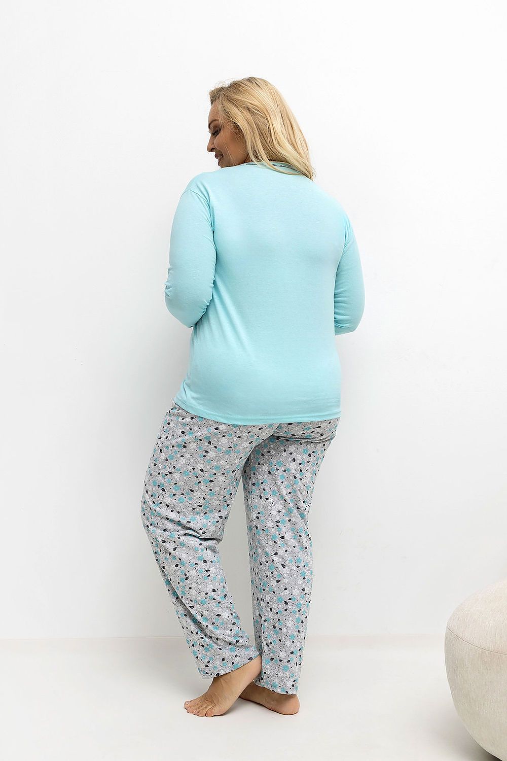  Pižama Plus Size model 221184 Forever Pink 