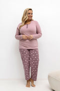  Pižama Plus Size model 221186 Forever Pink 