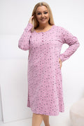  Naktinė suknelė Plus Size model 223303 Forever Pink 