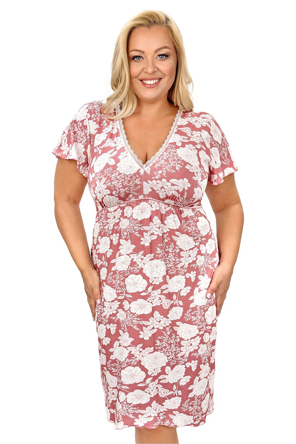  Naktinė suknelė Plus Size model 223562 Donna 