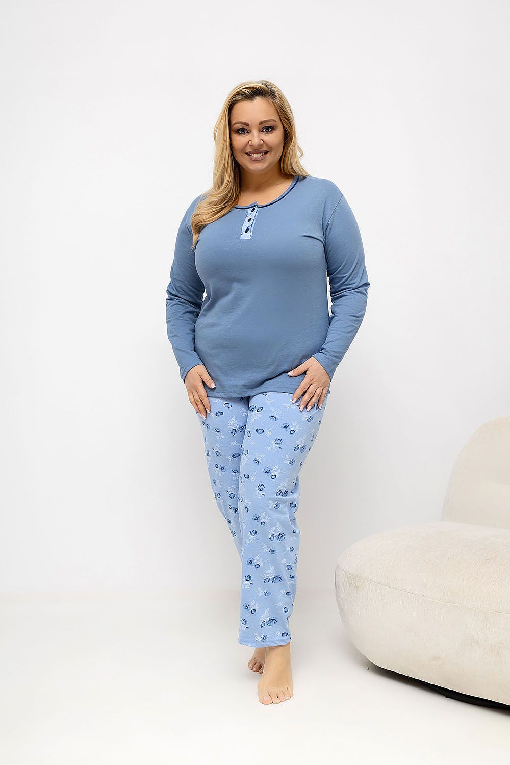  Pižama Plus Size model 226131 Forever Pink 
