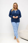  Pižama Plus Size model 226132 Forever Pink 