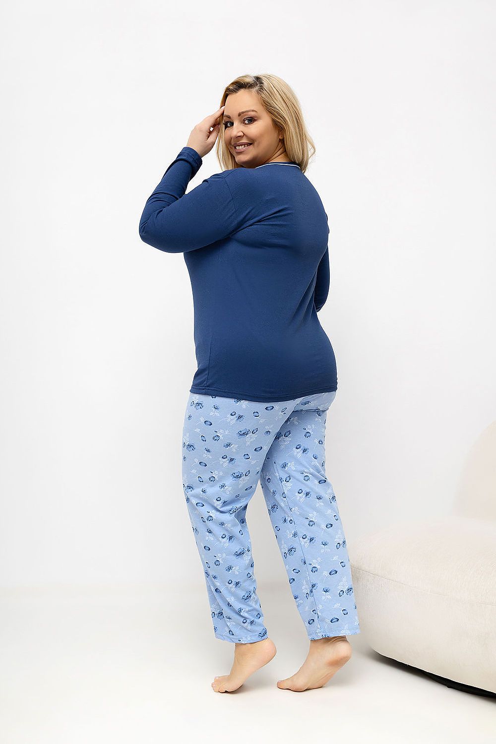  Pižama Plus Size model 226132 Forever Pink 