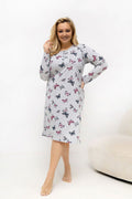  Naktinė suknelė Plus Size model 226135 Forever Pink 