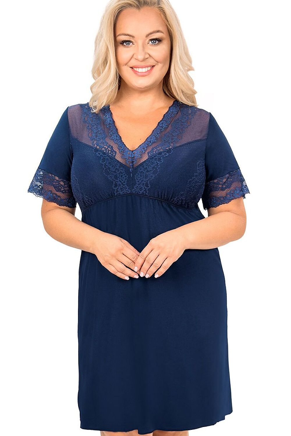  Naktinė suknelė Plus Size model 228602 Donna 