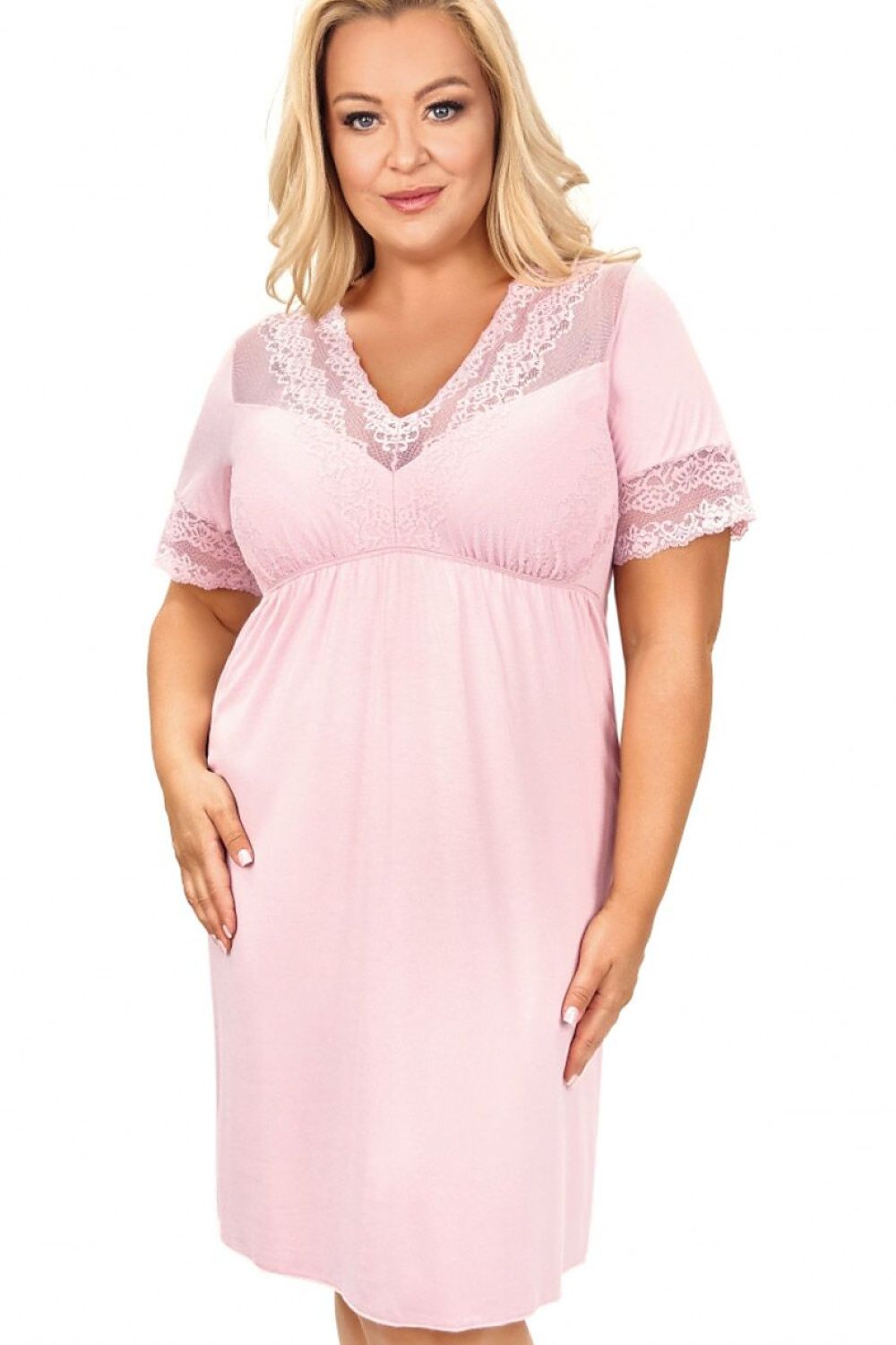  Naktinė suknelė Plus Size model 228604 Donna 