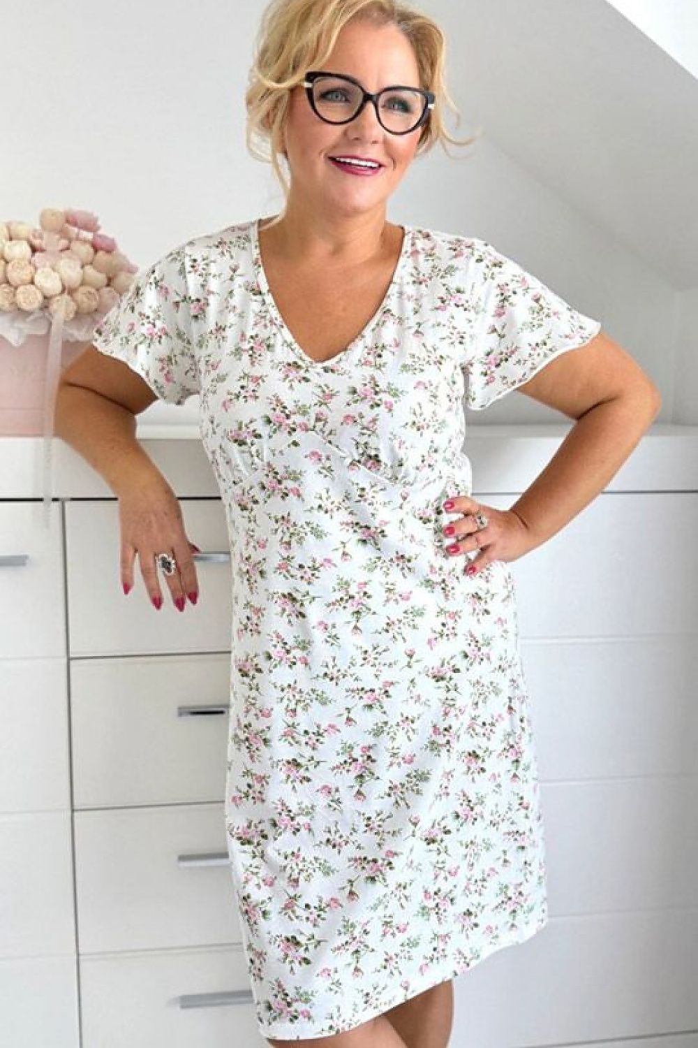  Naktiniai marškiniai model 228633 Donna 