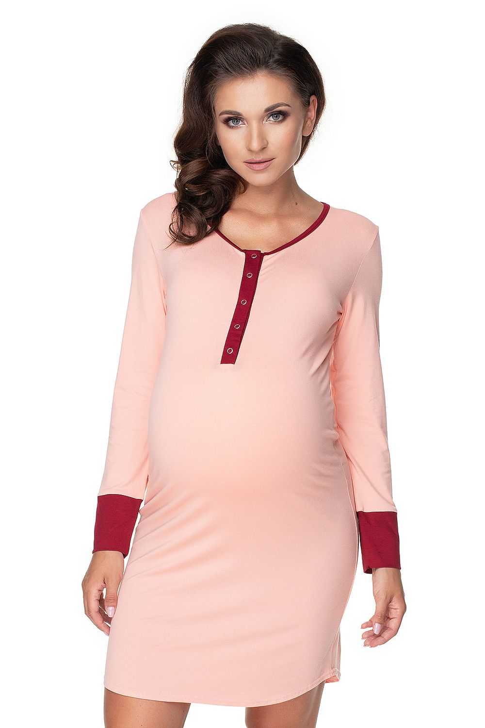  Naktiniai marškiniai nėštumo metu model 141889 PeeKaBoo 