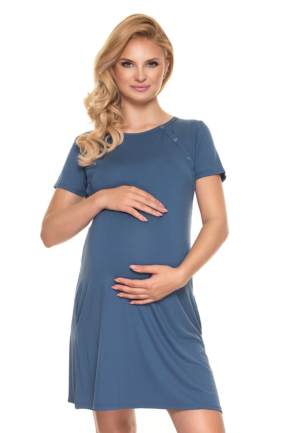  Naktiniai marškiniai nėštumo metu model 157720 PeeKaBoo 