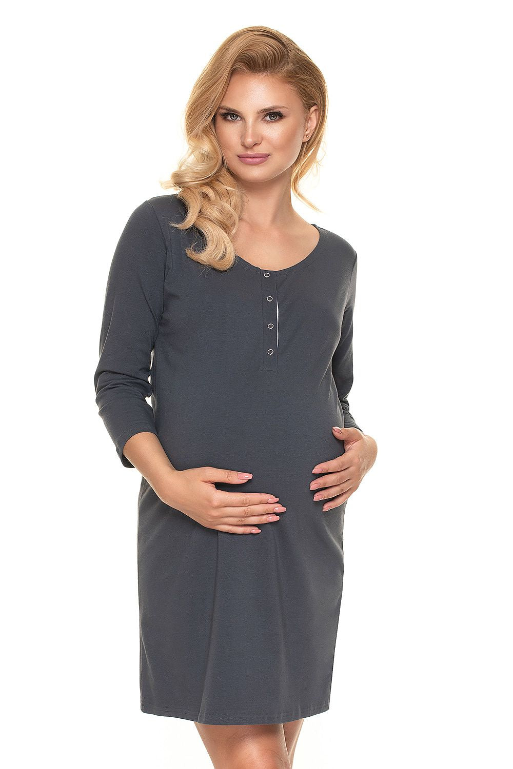  Naktiniai marškiniai nėštumo metu model 157724 PeeKaBoo 