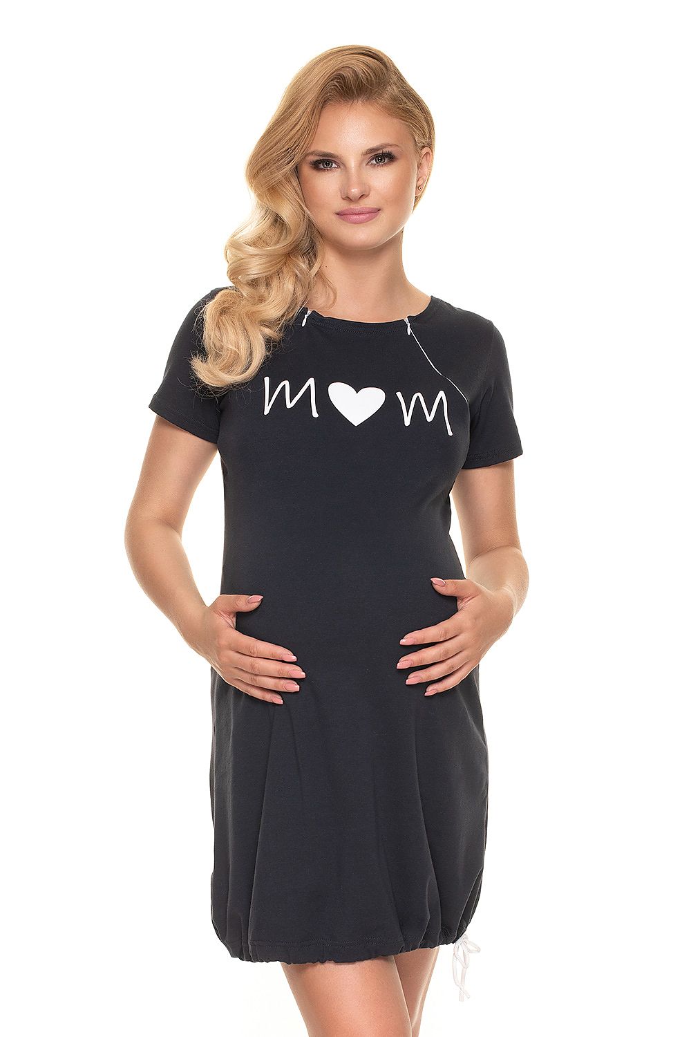  Naktiniai marškiniai nėštumo metu model 157727 PeeKaBoo 